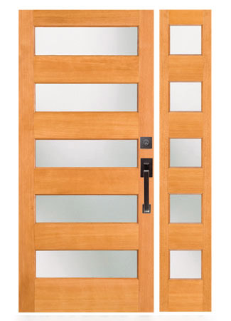 Contemporary Front Door Simpson Shaker Dixieline