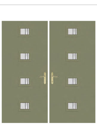 Entry Door Midcentury Dixieline TM Cobb