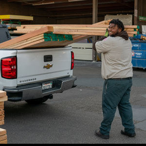 San Lorenzo Lumber drive thru lumberyard