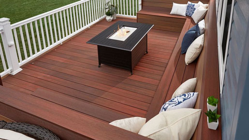 Fiberon decking symmetry cinnabar