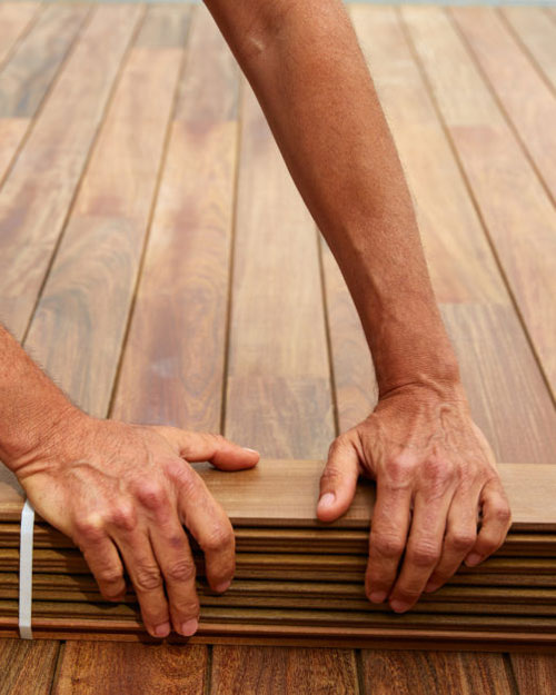 Hardwood Decking Installation