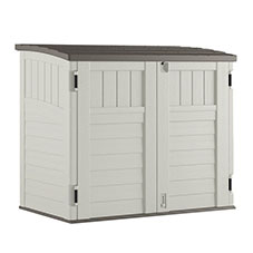 SUNCAST® 34 Cu. Ft. Stow-Away® Horizontal Storage Shed