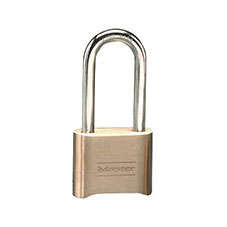 MASTERLOCK® Resettable Combination Brass Padlock